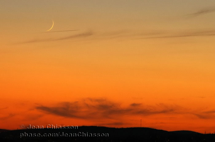 Croissant de lune - Crescent moon