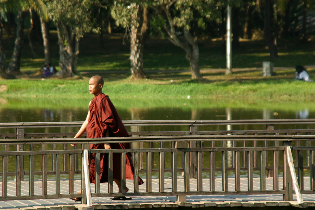 at Kandawgyi Lake