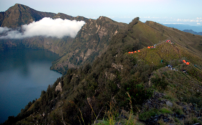 Indonesia 1 5 2012 270 Lombok Rinjani Crater Campsite