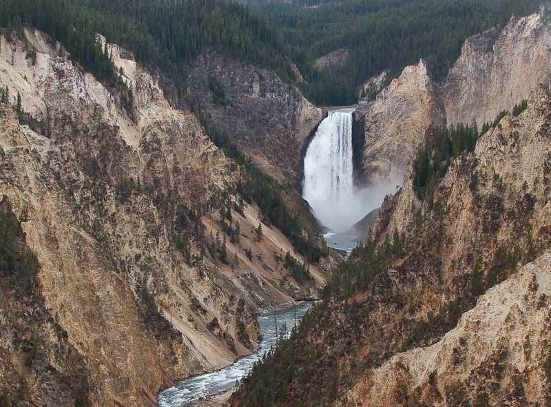 The Yellowstone Rivers Lower Falls