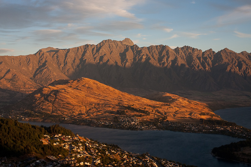 Queenstown at Sunset