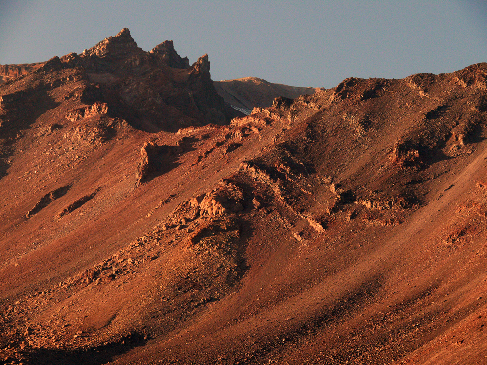 Volcanic slopes, Mount Shasta, California, 2008