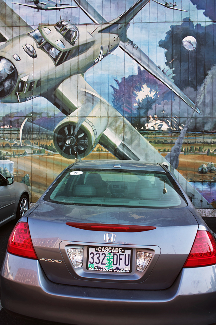 Air raid, Klamath Falls, Oregon, 2008