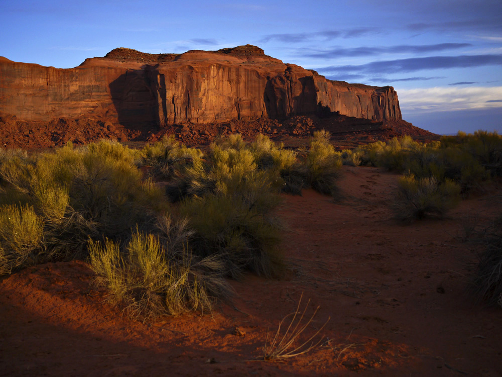 Morning light, Monument Valley, Arizona, 2009