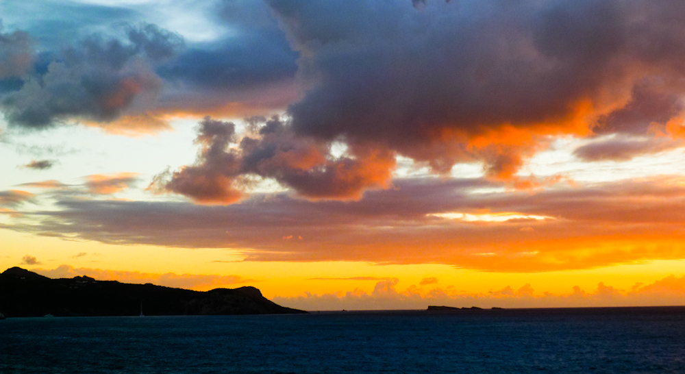 Dawn of a new year, St. Barts, French West Indies, 2011