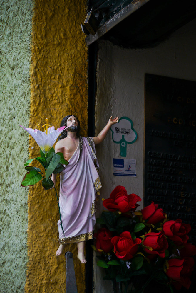 Tomb decoration, Cuenca, Ecuador, 2011