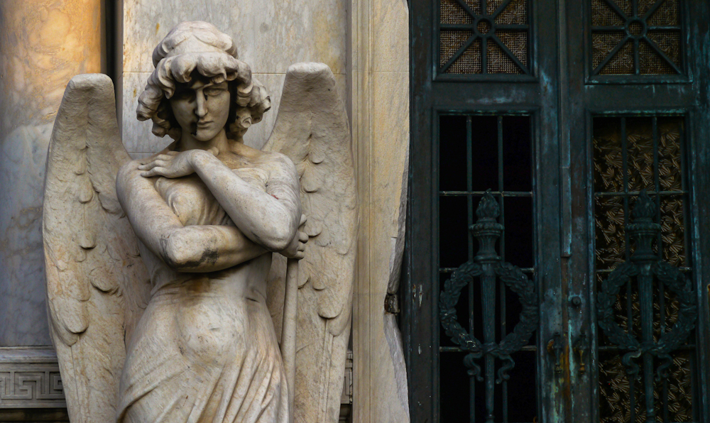 Guardian Angel, Columbus Cemetery, Havana, Cuba, 2012