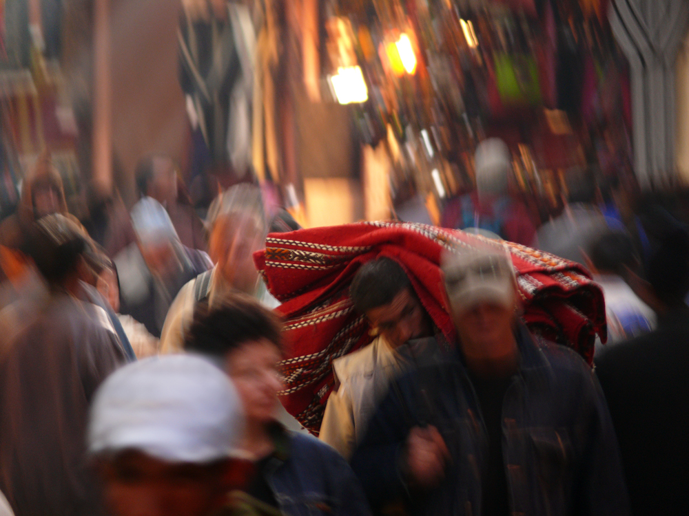 In motion, Marrakesh, 2006