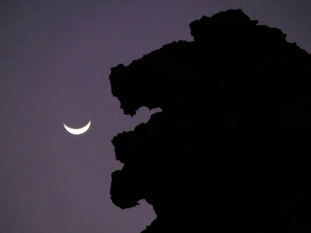 Moonrise, Golden Canyon, Death Valley National Park, California, 2007