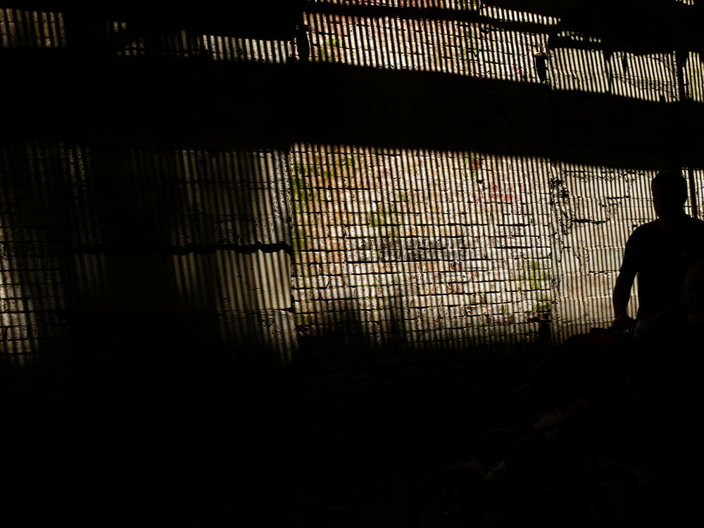 In the ruins of Alcatraz, San Francisco Bay, California, 2007