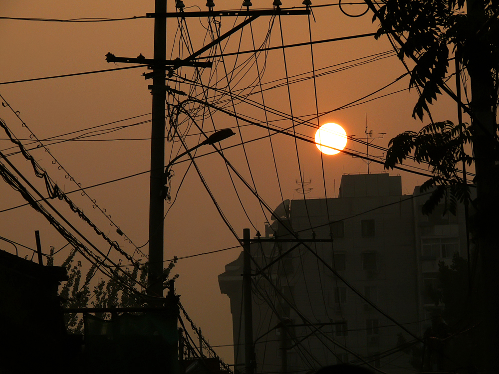 Electrical hell, Beijing, China, 2007