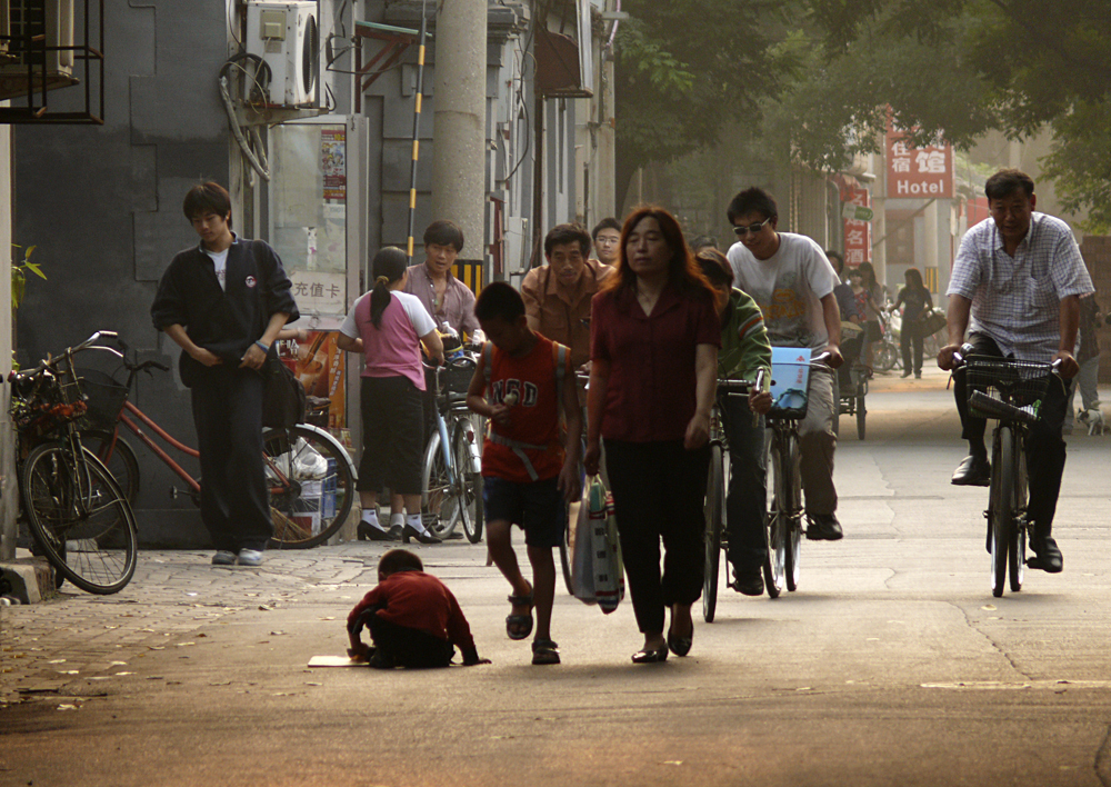 In the hutong, Beijing, 2007