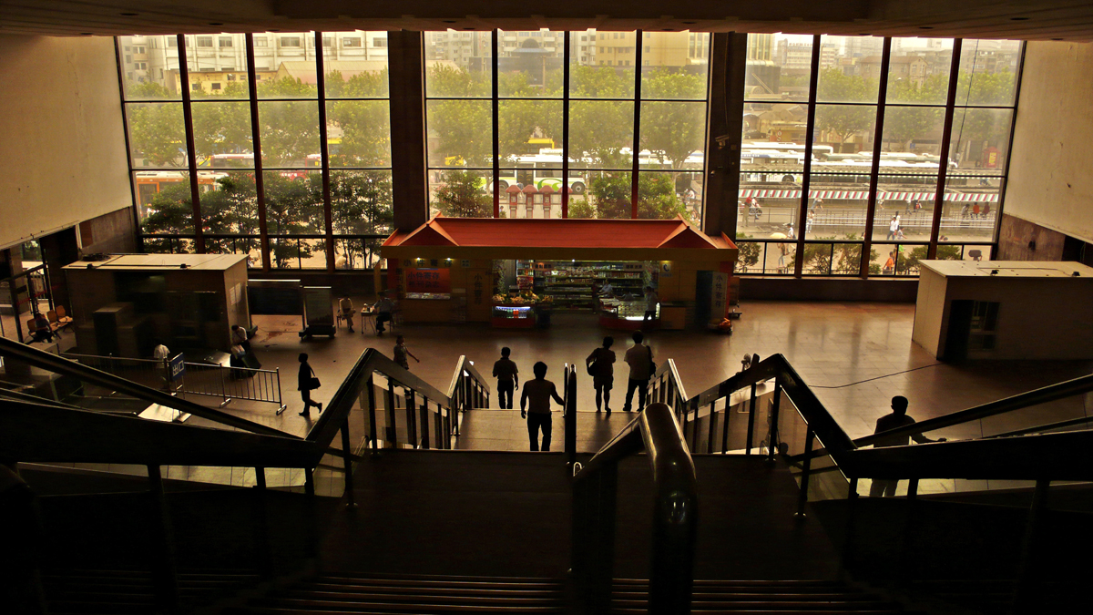 Railroad Station, Shanghai, China, 2007