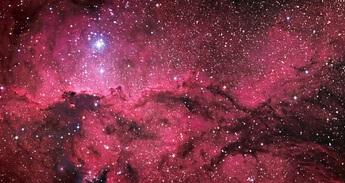 NGC6188 HaLRGB 2 panel mosaic 14hours 30 mins
