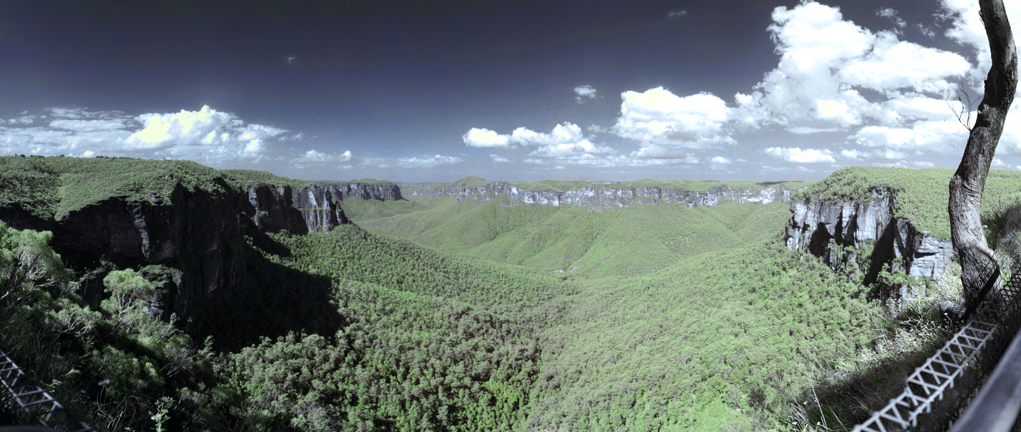 Blackheath Govetts Leap Infrared 23 image mosaic