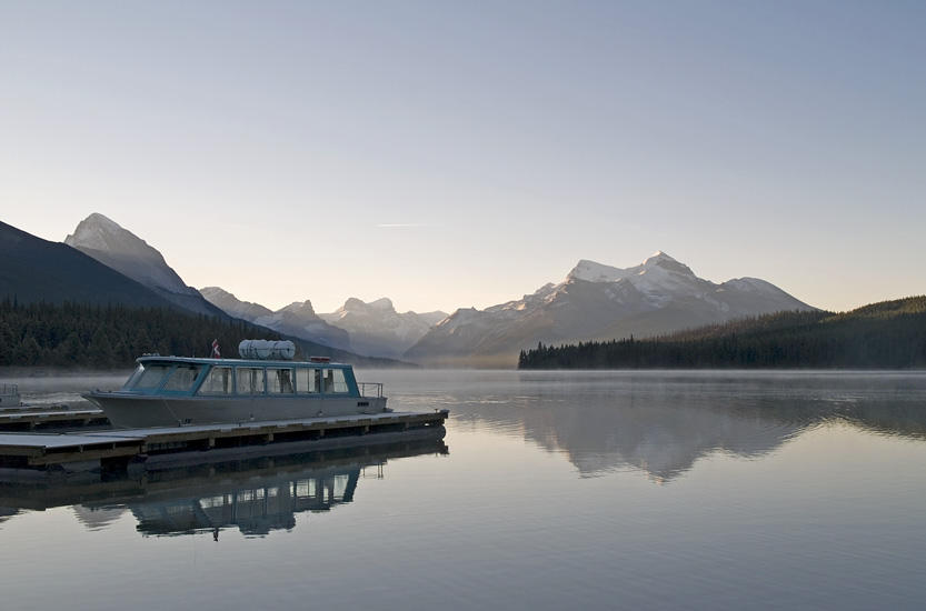 Maligne Lake Sunrise