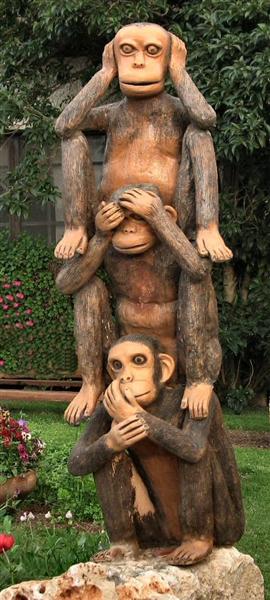 An Unusual Position For The Famous Monkeys.jpg