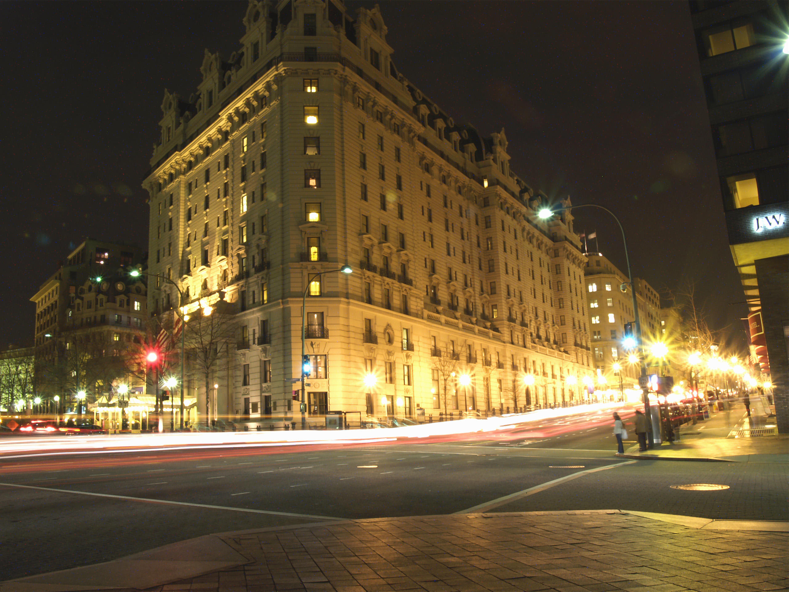 Night Picture on Pennslyvania Ave