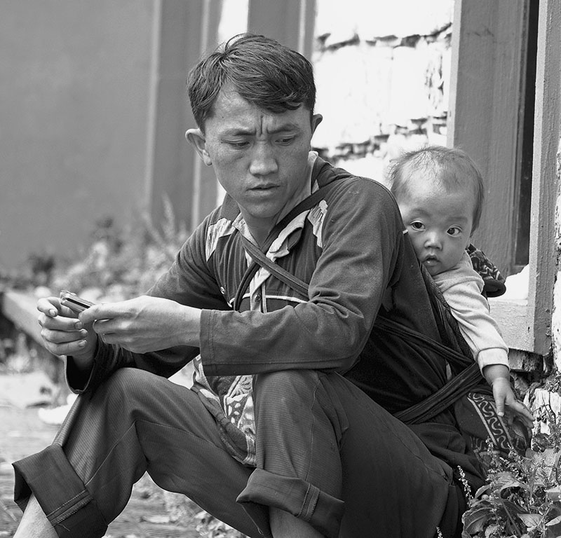 father and son