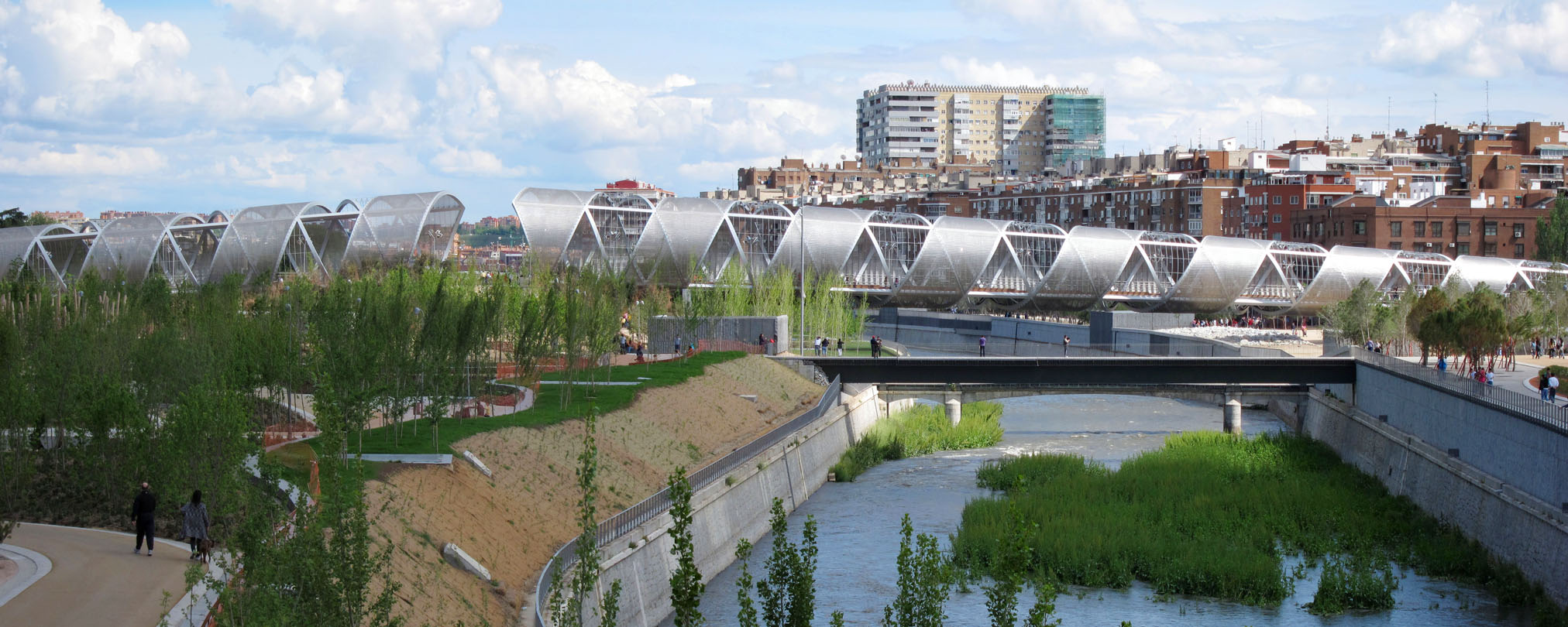 Puente de Arganzuela sobre el Ro Manzanares