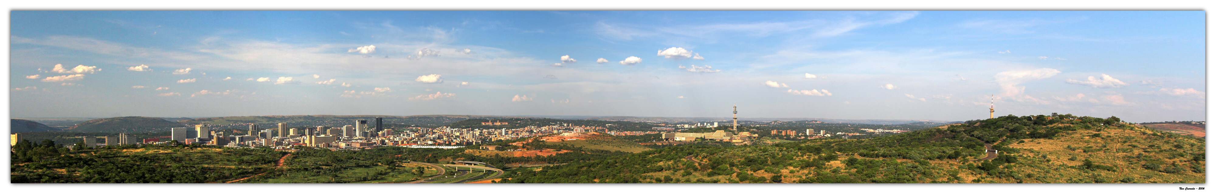 Pretoria - from Voortrekker Monument