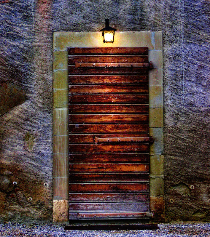 The castle secret door....