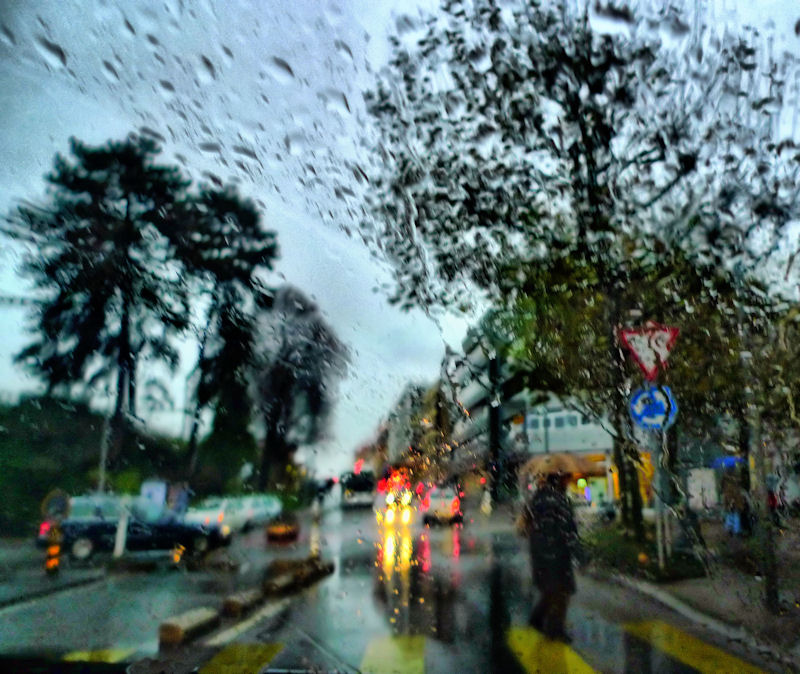 Raindrops keep falling....