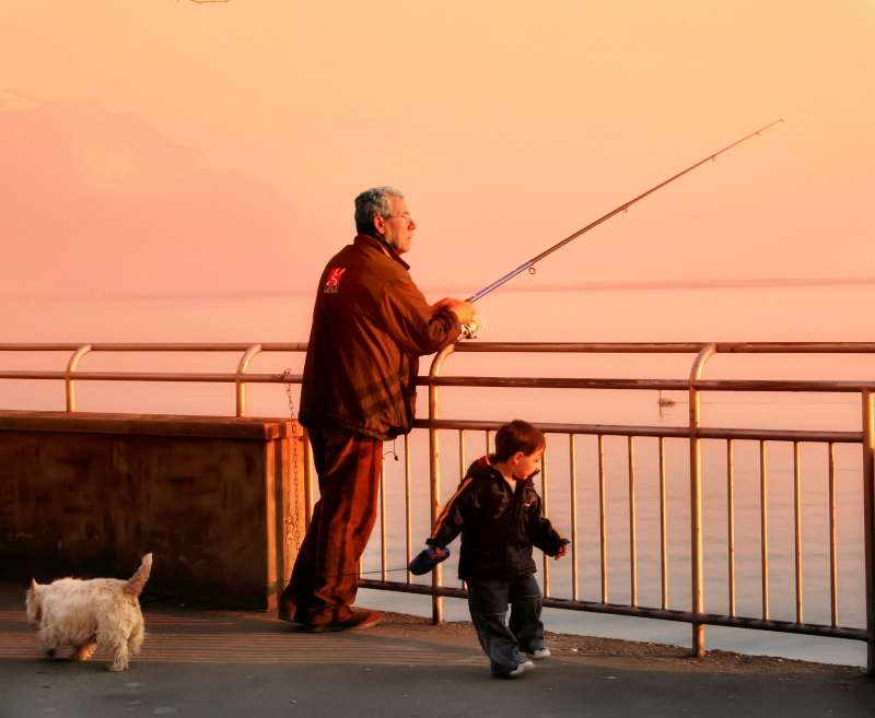 I might go fishing....