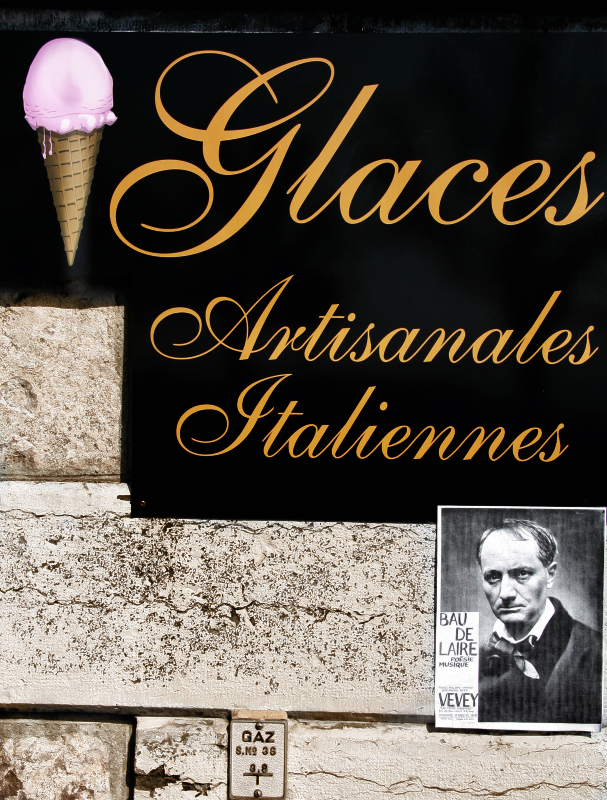 I might share an ice-cream with Monsieur Baudelaire...