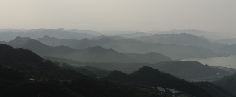 A view of Keelung Harbour from Nineportion