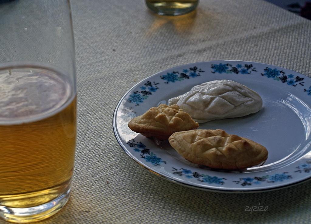 fresh oscypek taste yummy with beer