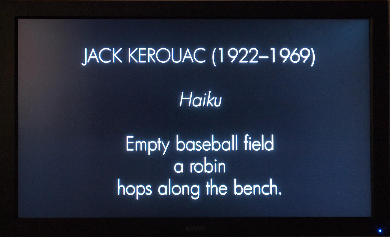 Jack Kerouac, Haiku