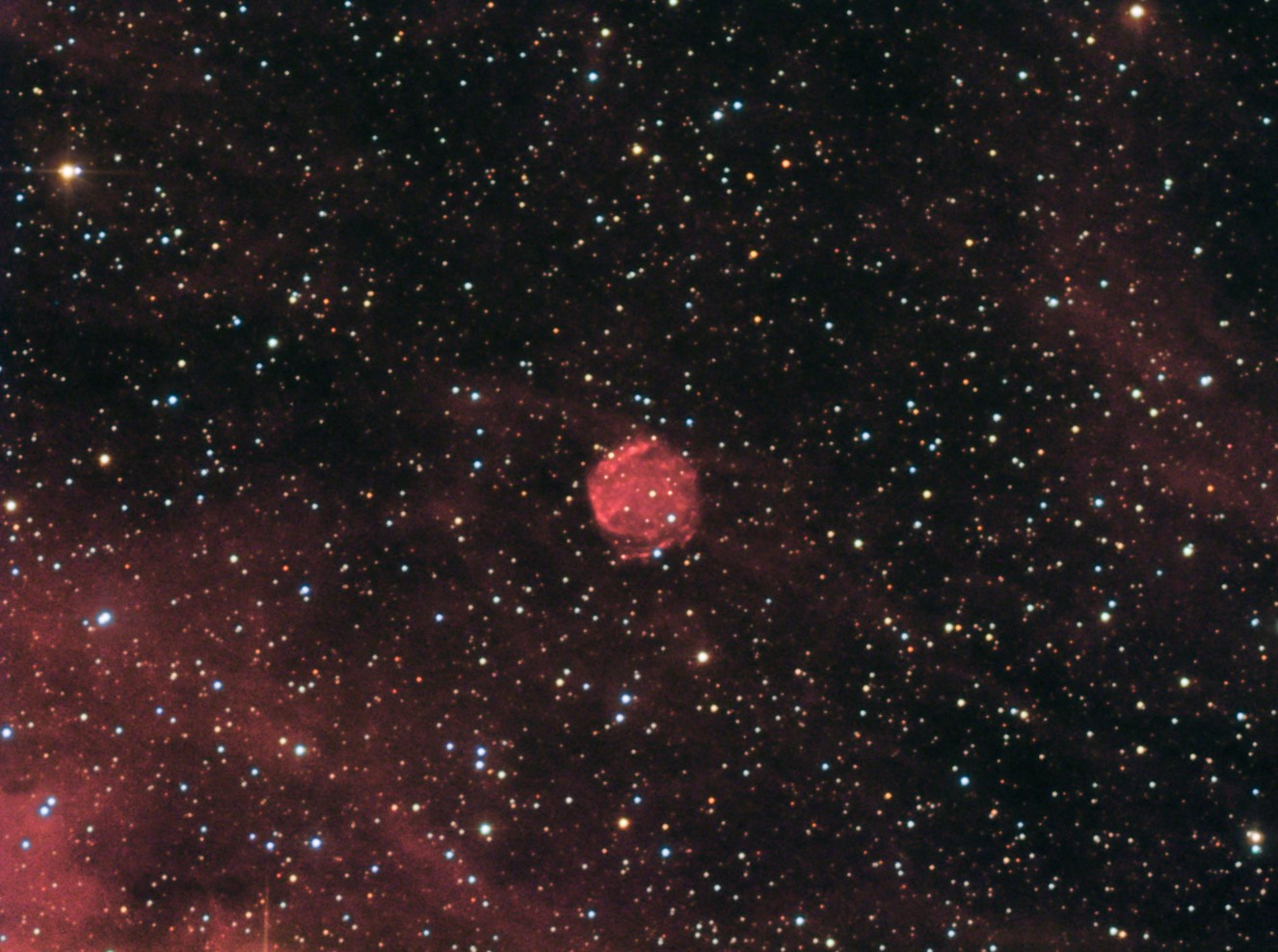 Abell 71 (PN A66 71)<br>(Sh2-116)<br>PN G084.9+04.4