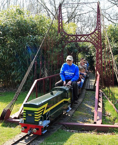 Turnhout Stadspark - Opening seizoen stoomtreintjes