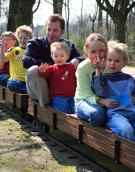Turnhout Stadspark - Opening seizoen stoomtreintjes