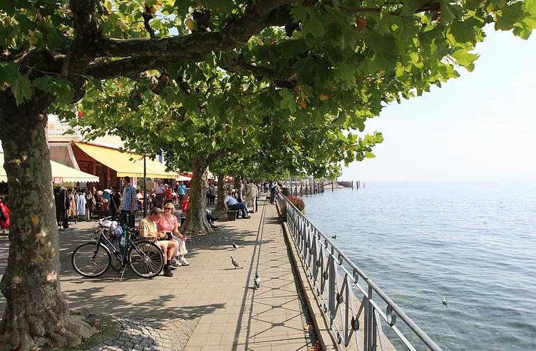 Fietsen aan de Bodensee