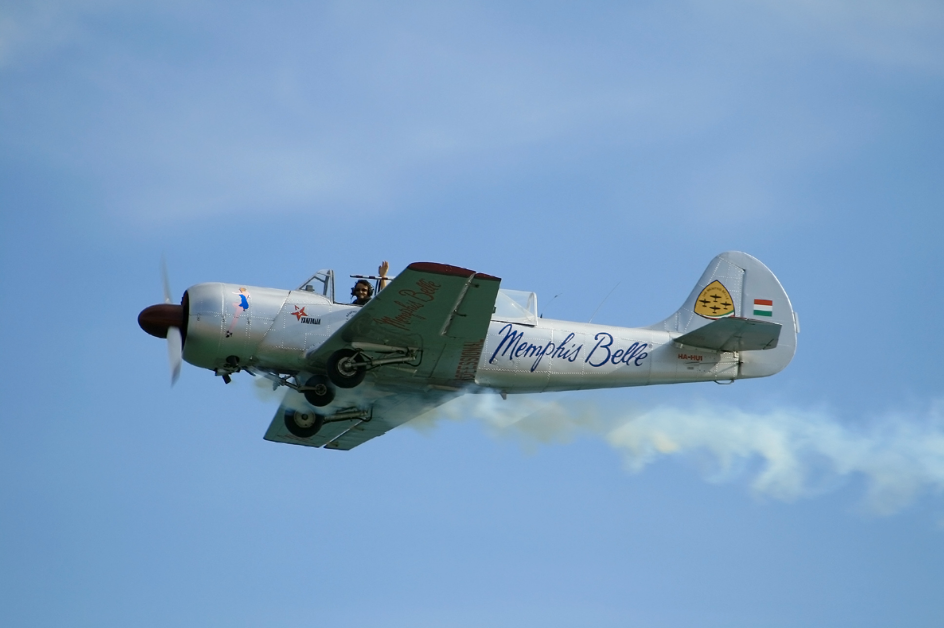 Yakovlev Yak-52 Low Pass