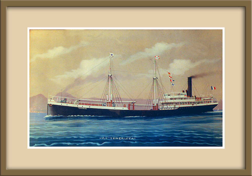 PEINTURE  DU TENERIFFA