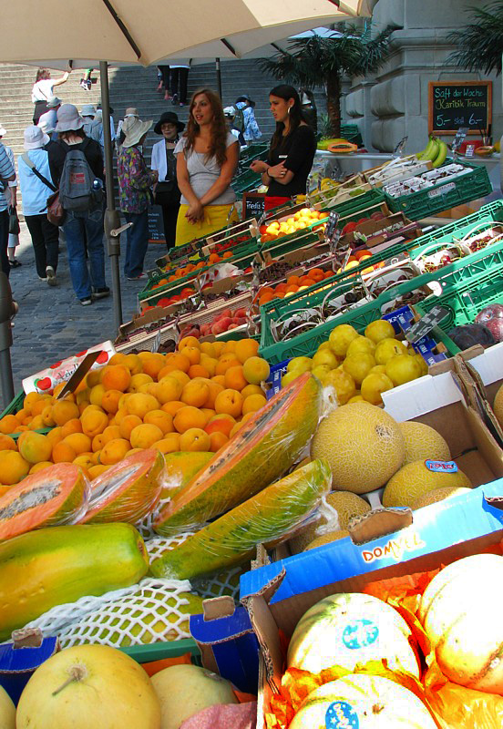 March aux fruits