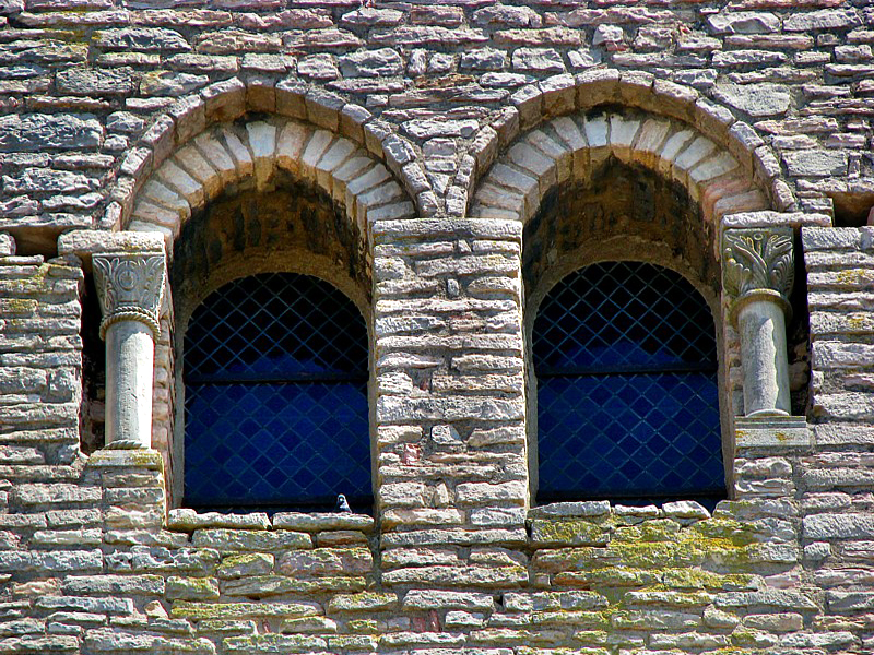 double fentre sur l'glise
