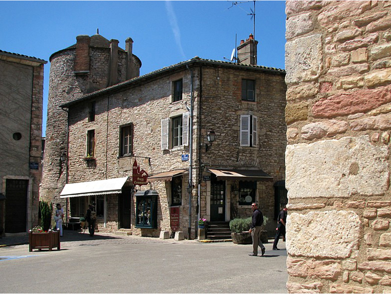 Vers l'entre de la vieille ville