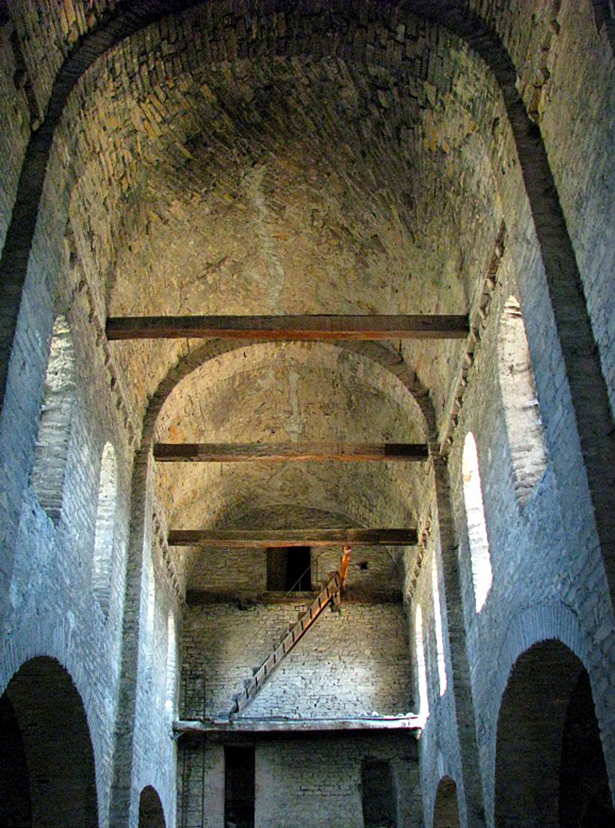 la voute de la chapelle
