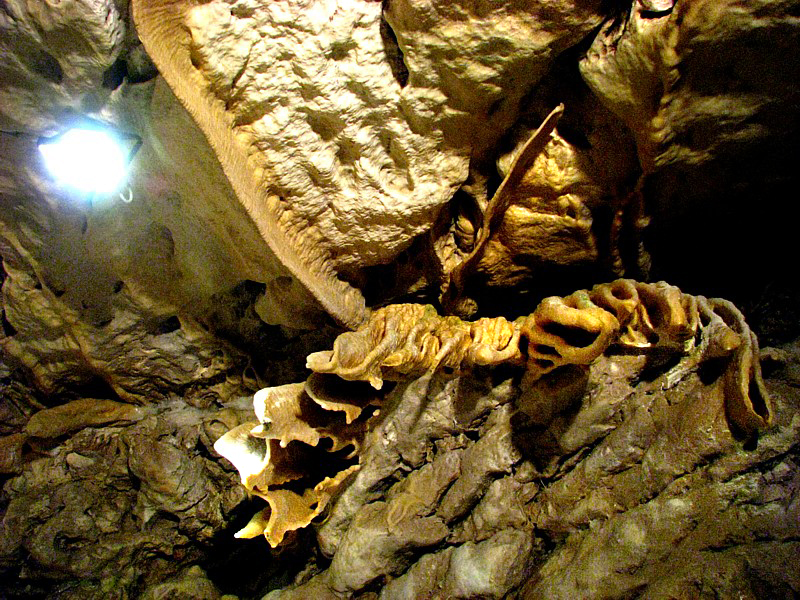 plafond de grotte