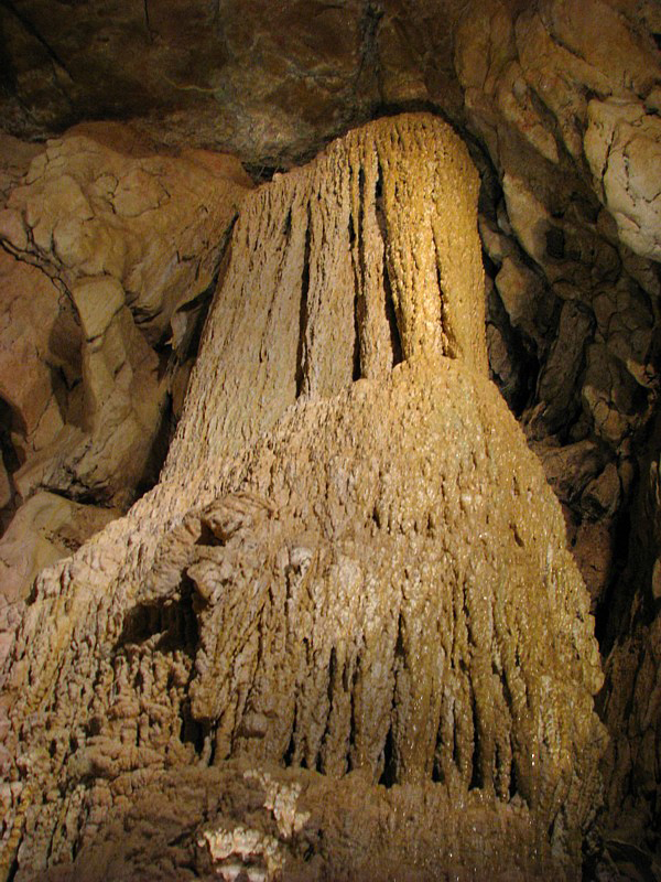 fontaine de calcaire