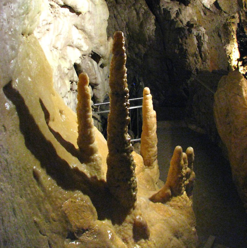 le coin des stalagmites