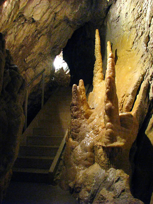 les stalagmites