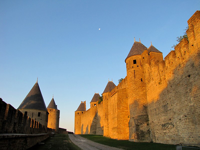 l'entremuraille de Carcassonne