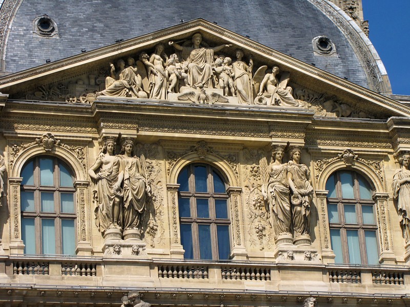 faade du Louvre