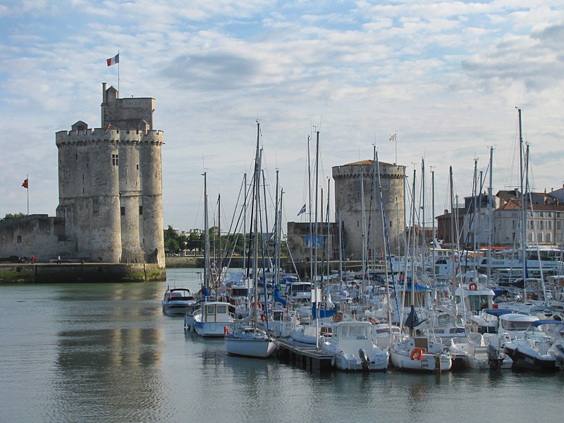 Port de La Rochelle et les petits bateaux