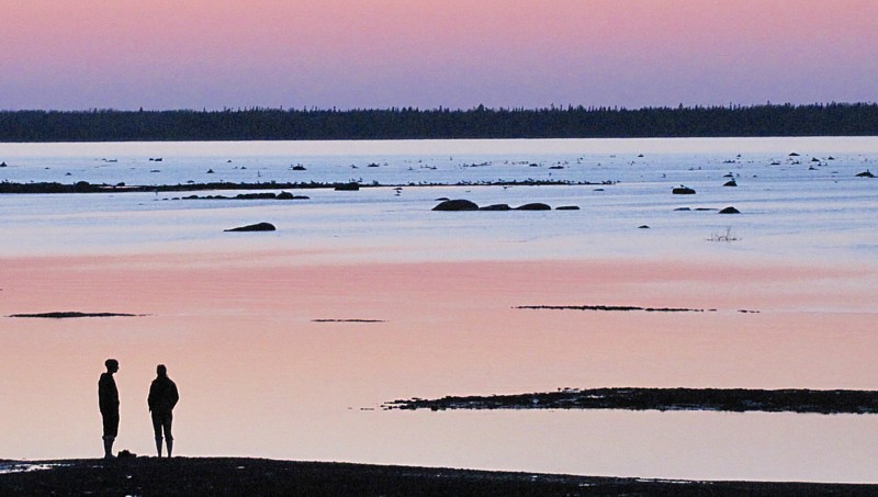 L'Ile Saint-Barnabé en rose